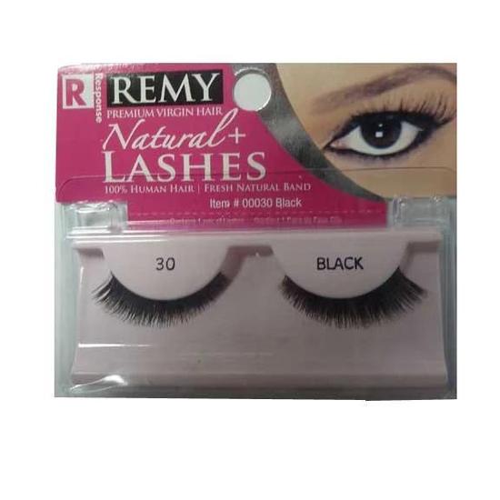 Magic Collection Response Remy Natural Plus Lashes Black 30 Black