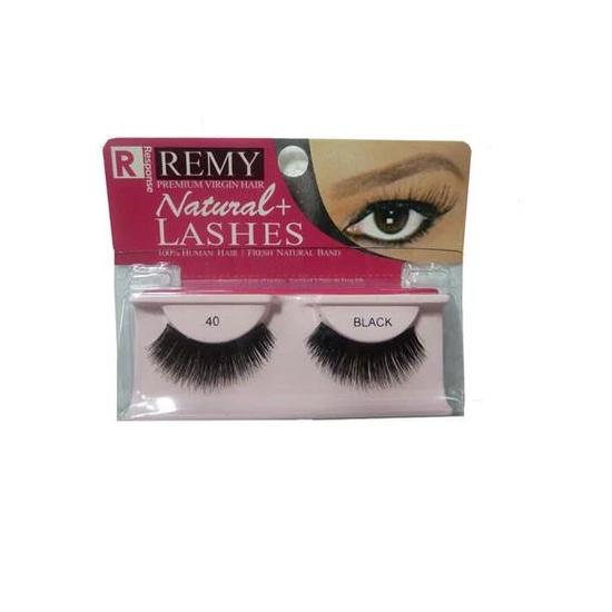 Magic Collection Response Remy Natural Plus Lashes Black 40 Black