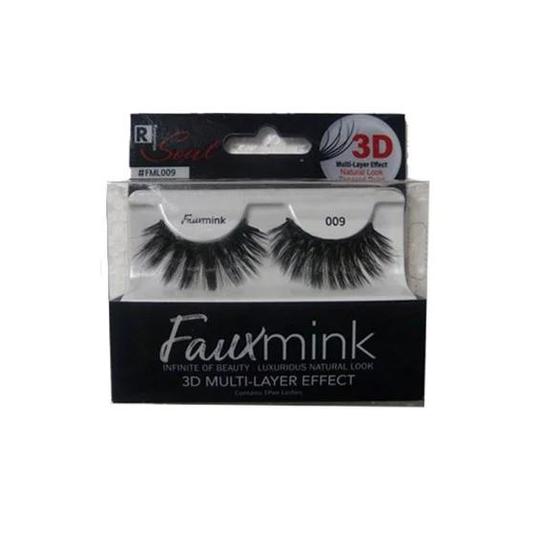 Magic Collection Response Soul Faux Mink 3d Effect Eyelash 009 Black