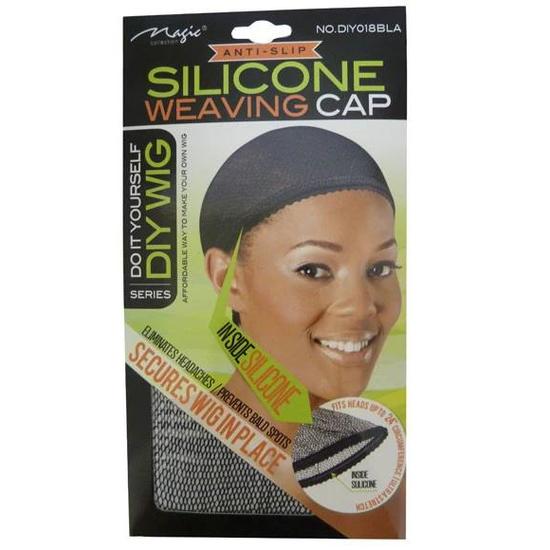 Magic Collection Silicone Weaving Cap DIY018BLA