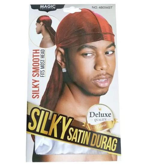 Magic Collection Silky Satin Assorted Durag 4801AST