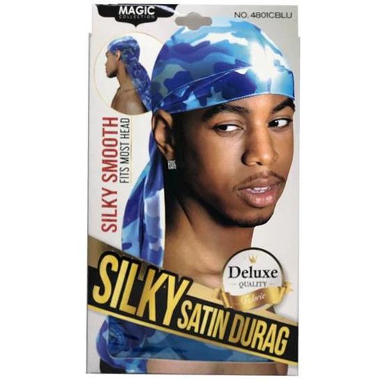 Magic Collection Silky Satin Durag 4801CBLU