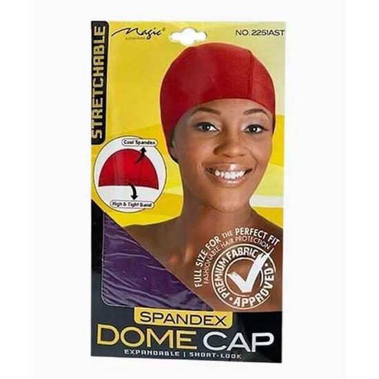 Magic Collection Spandex Dome Cap 2251AST Assorted