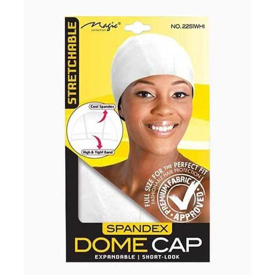 Magic Collection Spandex Dome Cap NO2251WHI