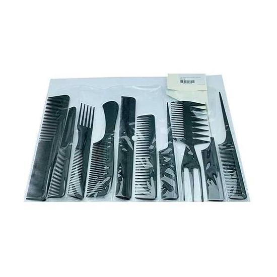 Magic Collection Stella Collection Comb Set 24260BLA 10 pcs / Black