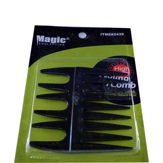 Magic Collection Styling Both Side Comb Black 2439 Black