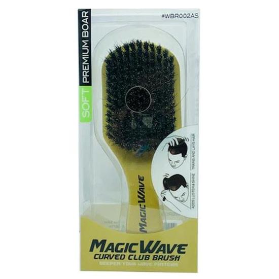 Magic Collection Wave Curved Club Brush Soft WBR002AS Assorted