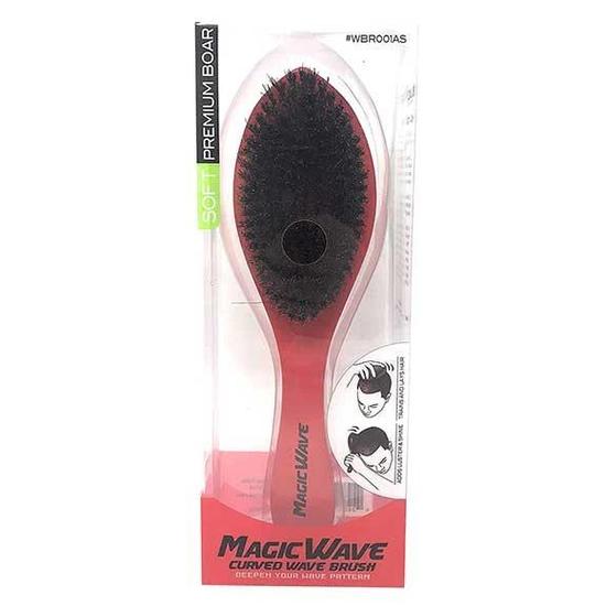 Magic Collection Wave Curved Wave Brush Soft WBR001AS Assorted