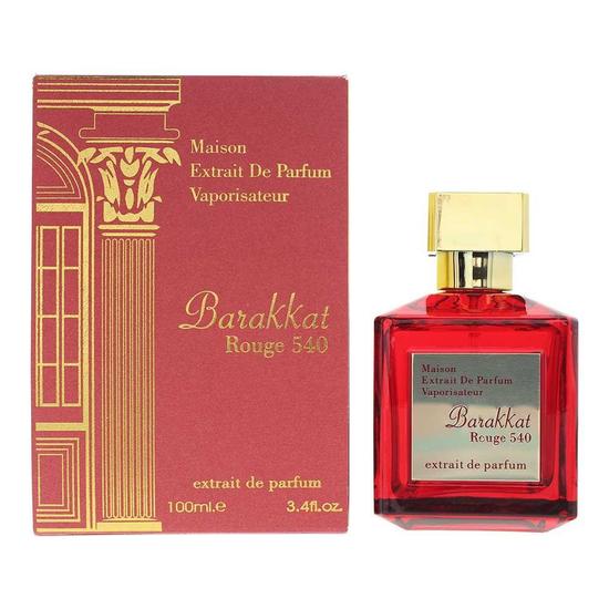 Maison Barakkat Rouge 540 Red Extrait De Parfum 100ml