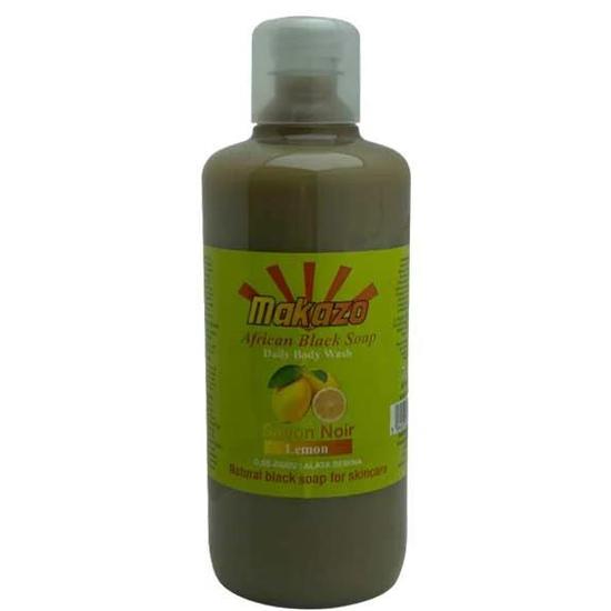 Makazo African Black Soap Lemon Daily Body Wash 977ml