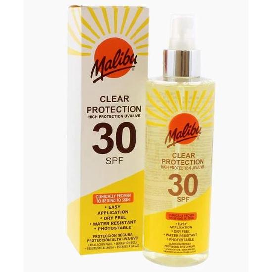 Malibu Clear Protection Spray SPF 30 250ml