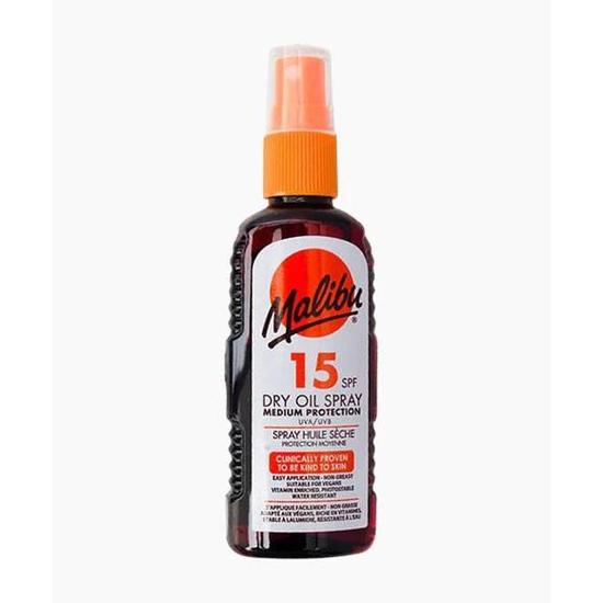 Malibu Dry Oil Spray With SPF 15 100ml