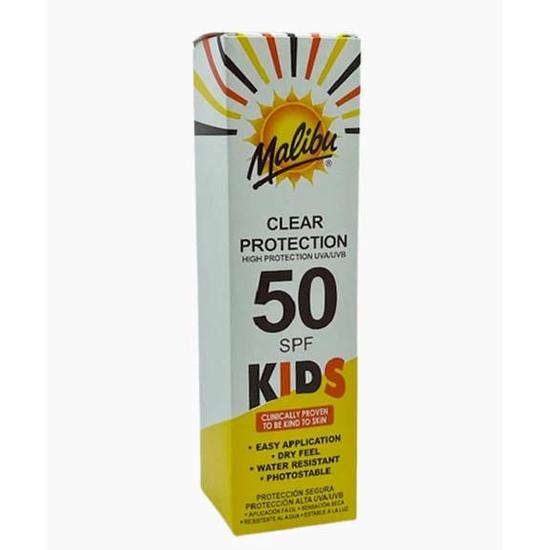 Malibu Kids Clear Protection Spray SPF 50 250ml