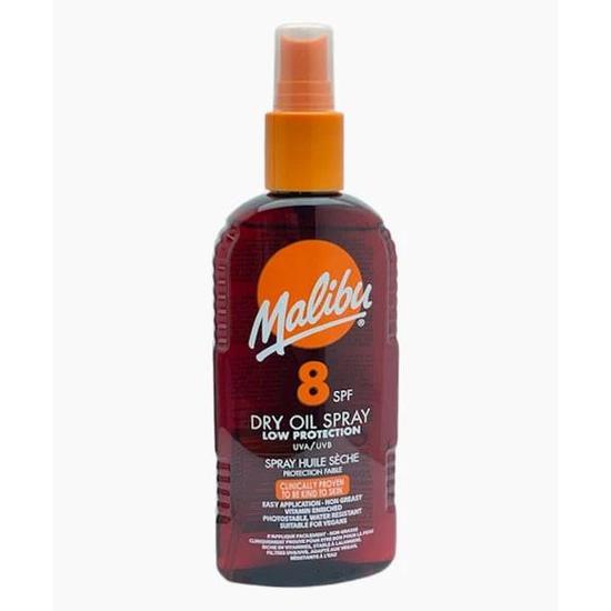 Malibu Low Protection Dry Oil Spray SPF 8 200ml