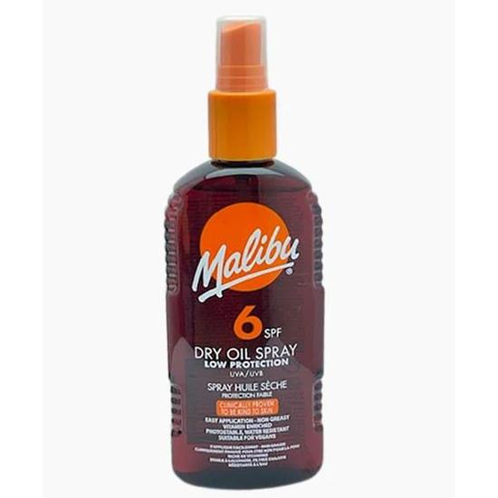 Malibu Low Protection Dry Oil Spray With SPF 6 200ml