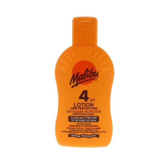 Malibu Low Protection Water Resistant Lotion 4SPF