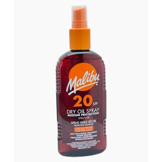 Malibu Medium Protection Dry Oil Spray With SPF 20 200ml