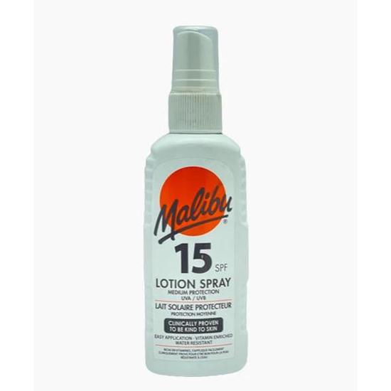 Malibu Medium Protection Lotion Spray SPF 15 100ml