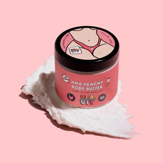 Mallows Beauty AHA Peachy Body Butter