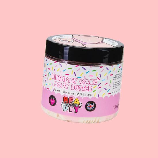 Mallows Beauty Birthday Cake Body Butter