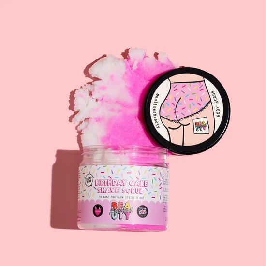 Mallows Beauty Birthday Cake Body Scrub