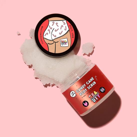 Mallows Beauty Candy Cane Body Scrub