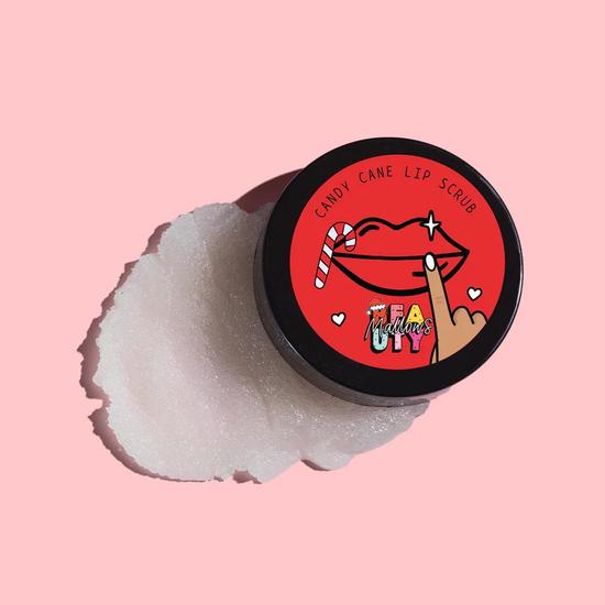 Mallows Beauty Candy Cane Lip Scrub