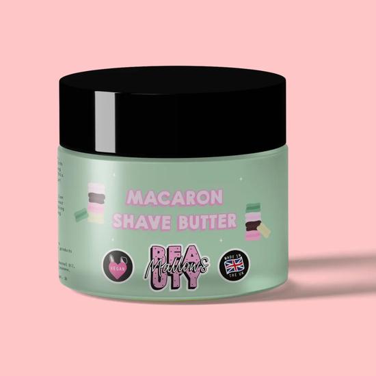 Mallows Beauty Macaron Shave Butter