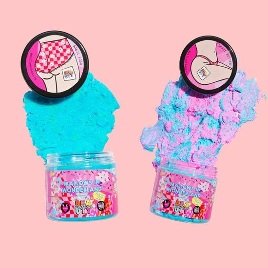 Mallows Beauty Mallows In Wonderland Body Scrub & Shave Butter Duo