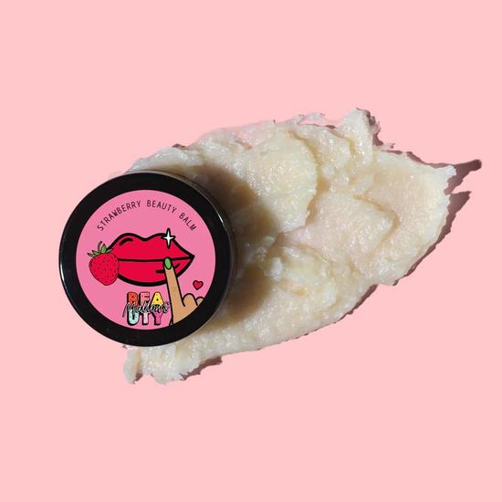 Mallows Beauty Strawberry Lip Balm