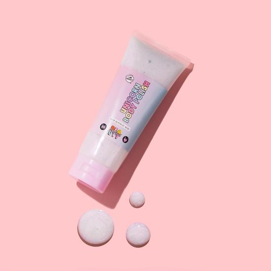 Mallows Beauty Unicorn Body Polish With Glycolic Acid