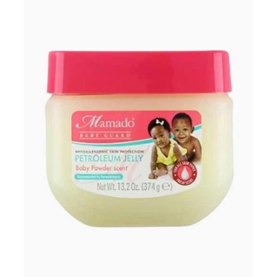 Mamado Baby Guard Petroleum Jelly With Baby Powder Scent 374 g