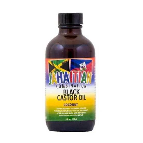 Mamado Jahaitian Combination Black Castor Oil With Cocount Oil 118 oz