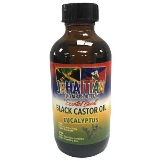 Mamado Jahaitian Combination Black Castor Oil With Eucalyptus 118ml