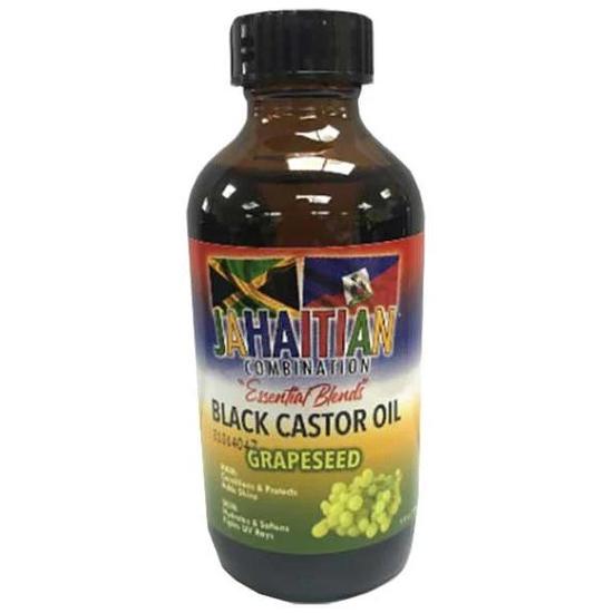 Mamado Jahaitian Combination Black Castor Oil With Grapeseed 118ml