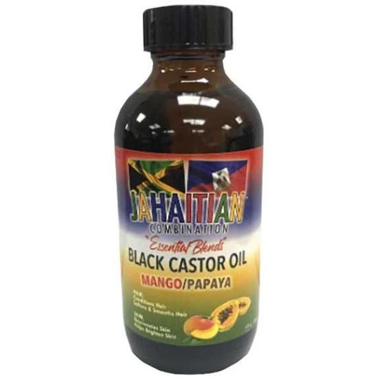 Mamado Jahaitian Combination Black Castor Oil With Mango Papaya 118ml