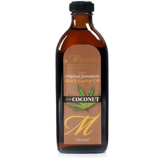 Mamado Natural Original Jamaican Black Castor Oil With Coconut 150ml