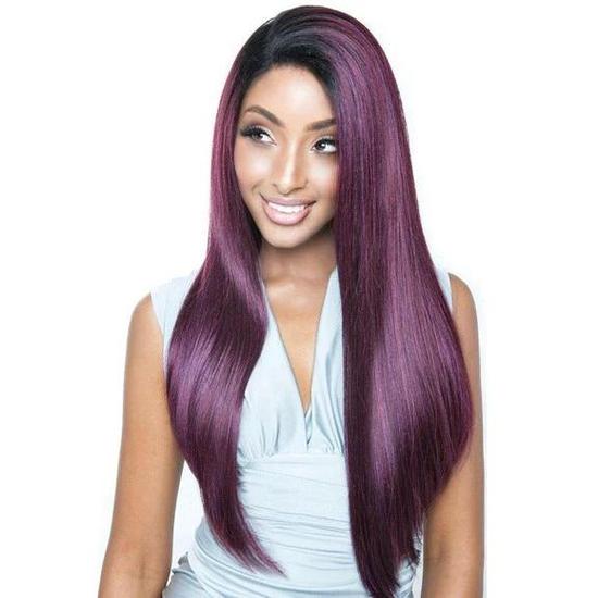 Mane Concept Hair Brown Sugar BSF11 Frontal Lace Human Hair Stylemix P1B/30