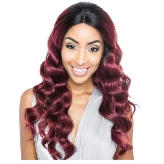 Mane Concept Hair Brown Sugar Glueless Lace Human Hair BSG201 CHELSEA Lace Front Wig 1