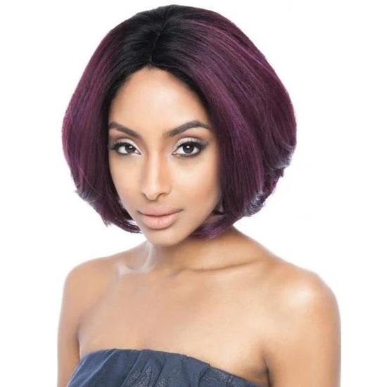 Mane Concept Hair Brown Sugar Soft Swiss Lace Front Human Hair BS 222 Stylemix Wig 1