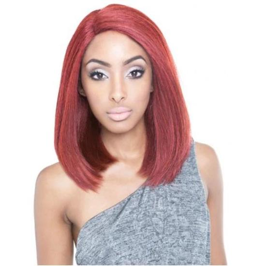 Mane Concept Hair Red Carpet Premiere Cotton Lace Front Wig Synthetic Pansy Marsala