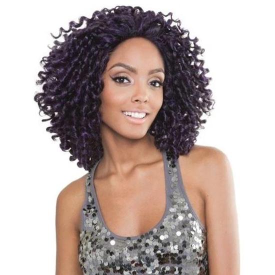 Mane Concept Hair Red Carpet Premiere Synthetic Split Locs Lace Front Wig P1B/Bug