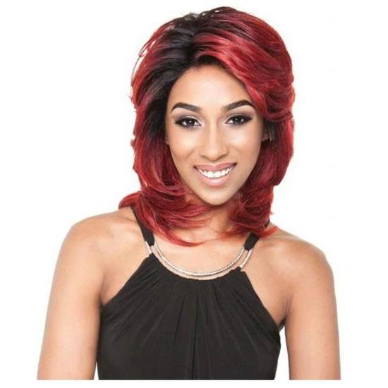 Mane Concept Hair Silk Lace Front Human Hair Blend BS 611 Wig 1