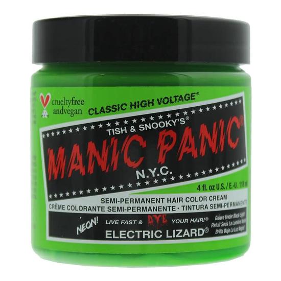 Manic Panic Classic High Voltage Electric Lizard Semi-Permanent Hair Colour Cream 118ml