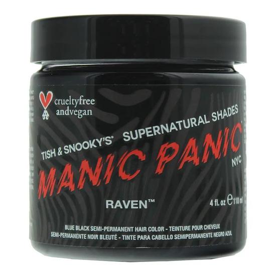 Manic Panic Classic High Voltage Raven Semi-Permanent Hair Colour Cream 118ml