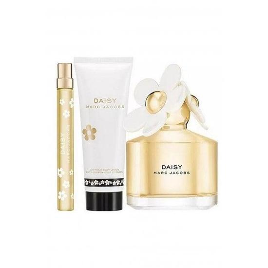 Marc Jacobs Daisy Daisy Eau De Toilette Gift Set 100ml, 10ml, Body Lotion 75ml