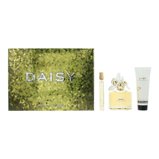 Marc Jacobs Daisy Eau De Toilette 100ml, 10ml + Body Lotion 75ml Gift Set 100ml