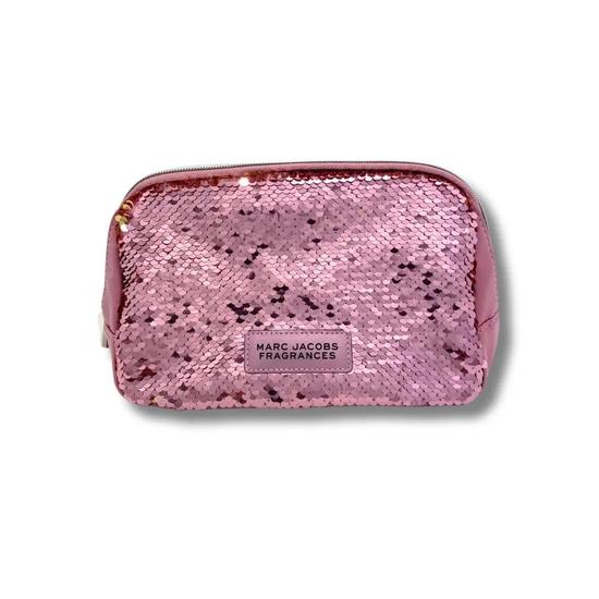 Marc Jacobs Fragrances Women's Pink Sparkling Cosmetics Pouch