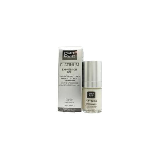 Martiderm Platinum Expression Eye & Lip Contour Gel 15ml