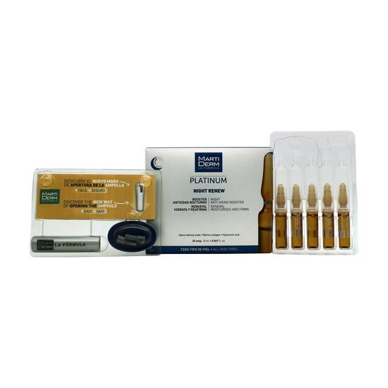 Martiderm Platinum Night Renew Ampoules 2ml x 30